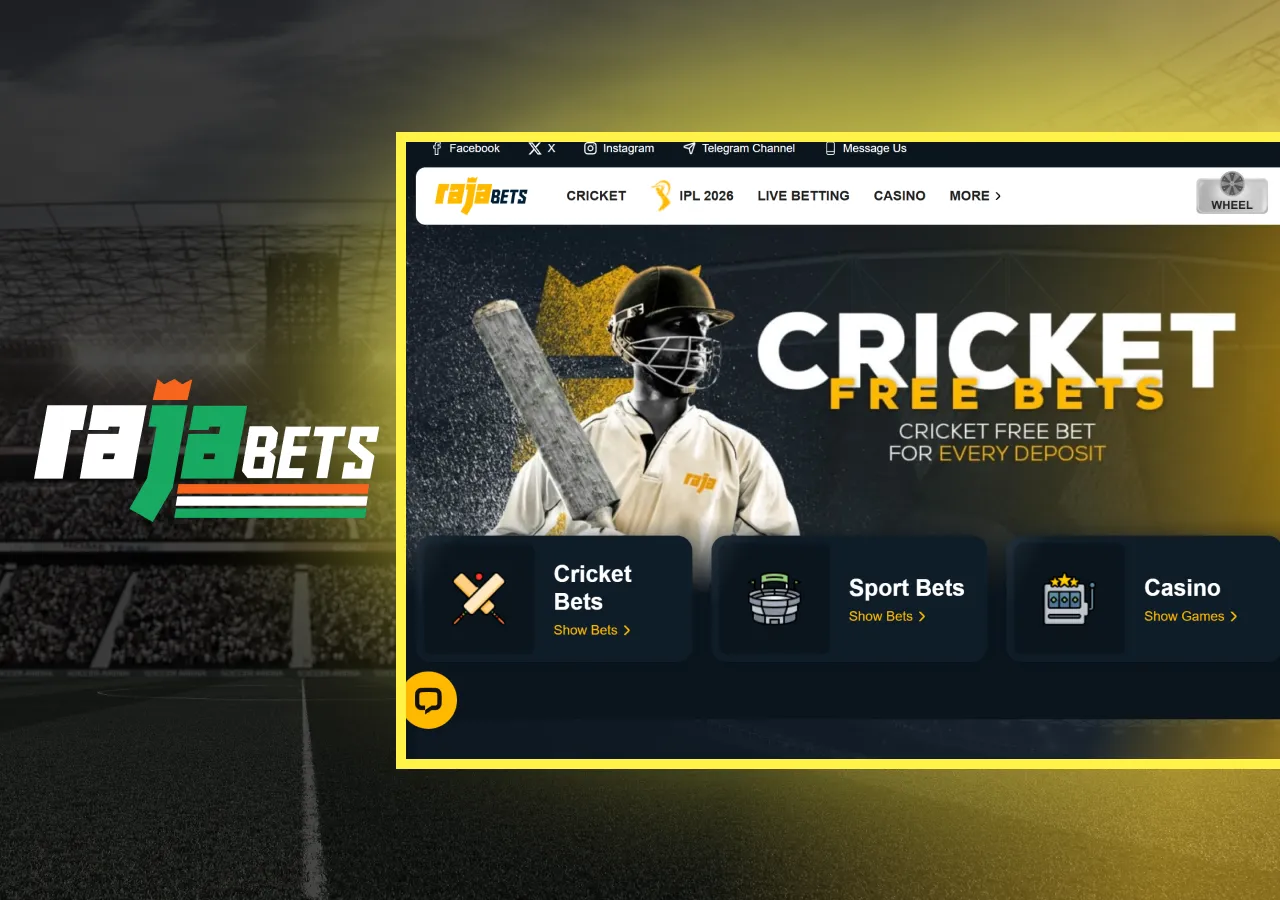 Rajabets online betting and casino platform